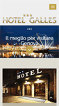 Mobile Screenshot of hotelgallesgenova.com